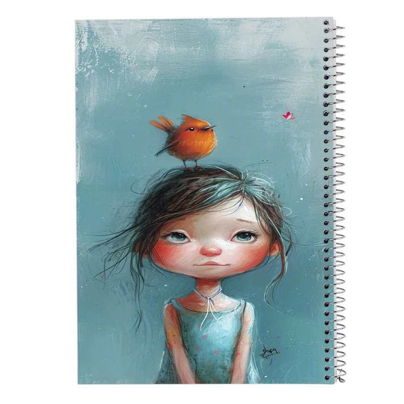 دفتر مشق 50 برگ مدوپد مدل دخترانه کد DF15877