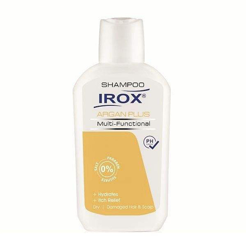 شامپو مو ایروکس مدل آرگان پلاس حجم 200 میلی لیتر بسته 2 عددی