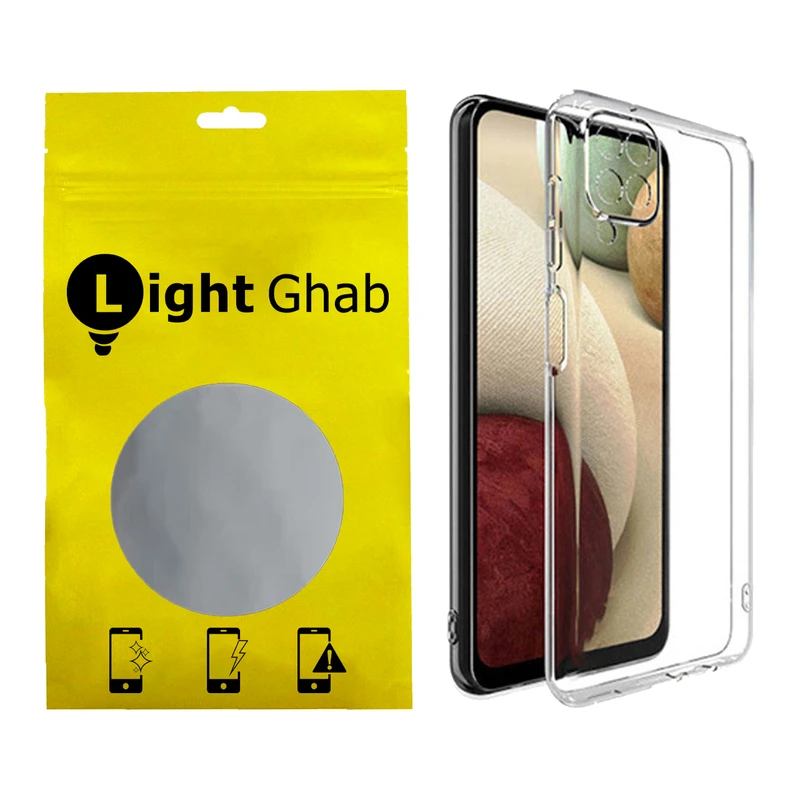 کاور لایت قاب مدل اسپیس طرح Space مناسب برای گوشی موبایل سامسونگ Galaxy A12