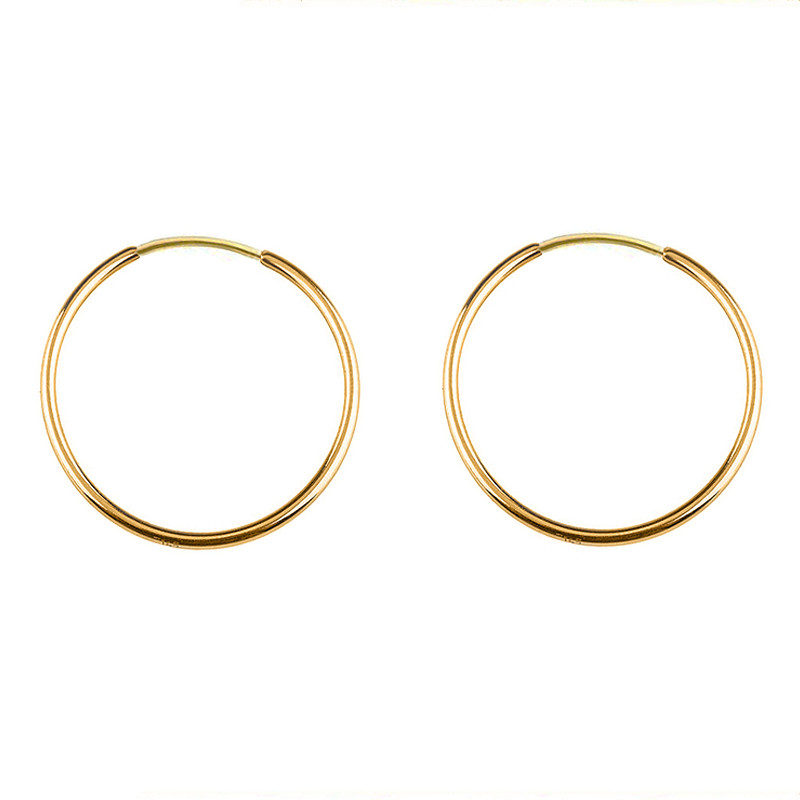 گوشواره طلا 18 عیار دخترانه رزالیا مدل GEA-008