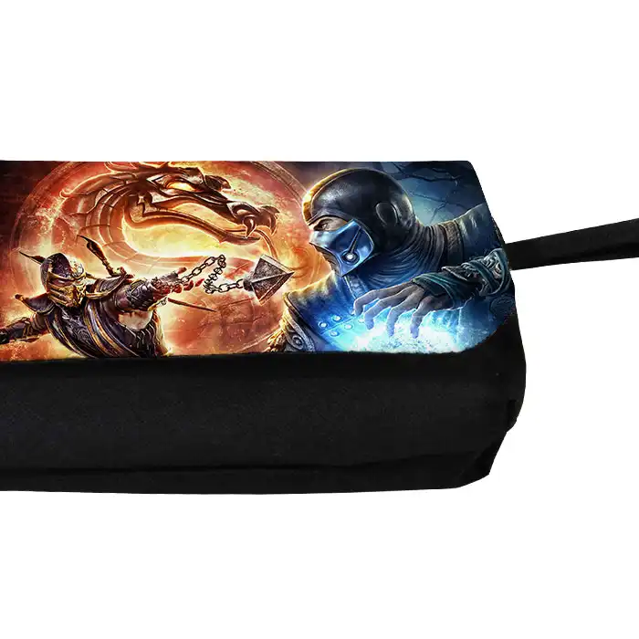 جامدادی طرح مورتال کمبت مدل دو زیپ کد 97