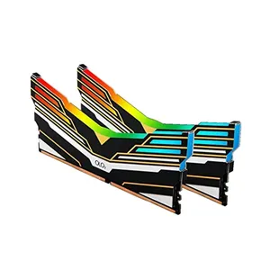 رم دسکتاپ DDR4 دو کاناله 3200 مگاهرتز CL16 اولوی مدل Warhawk Aura Sync RGB  ظرفیت 32 گیگابایت 