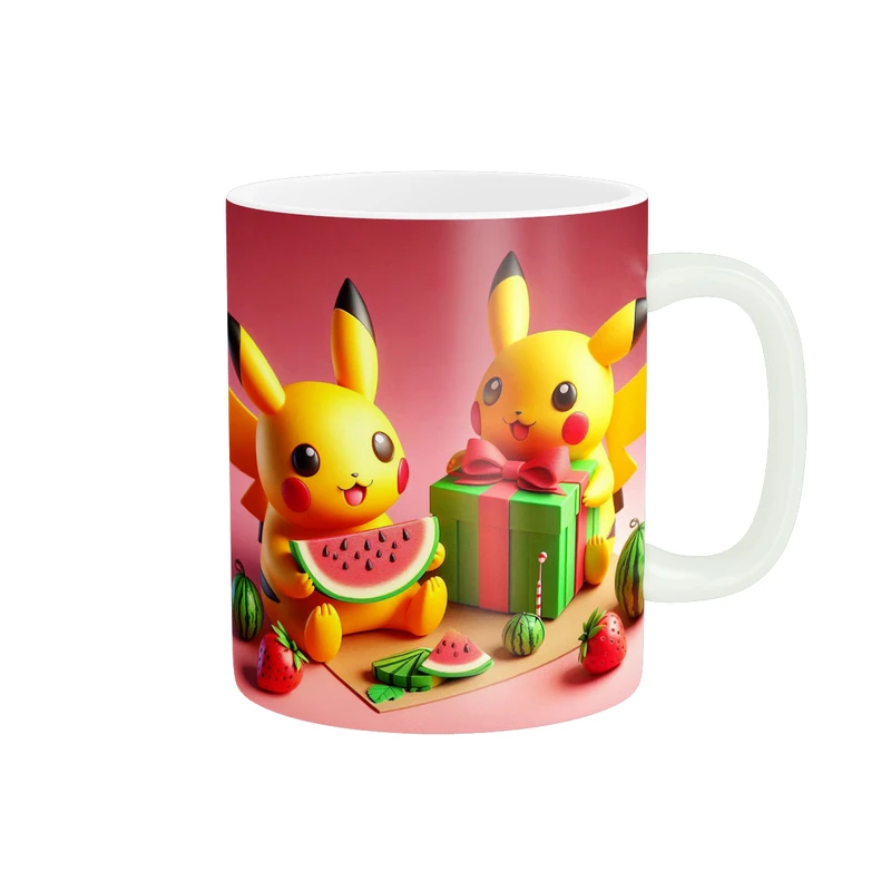 ماگ پاد آفرین طرح پیکاچو مدل هدیه یلدا کد 107