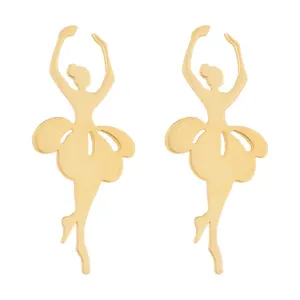 گوشواره طلا 18 عیار زنانه کانیار گالری کد GOA5