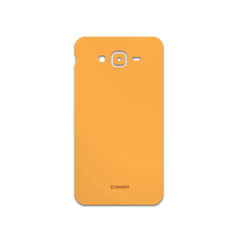 برچسب پوششی ماهوت مدل Matte-Orange مناسب برای گوشی موبایل سامسونگ Galaxy J7 Core