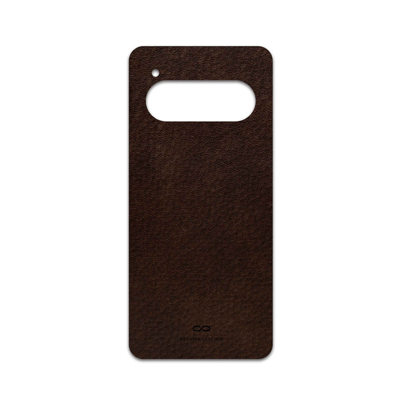 برچسب پوششی ماهوت مدل Dark-Brown-Leather مناسب برای گوشی موبایل داریا Bond II 5G