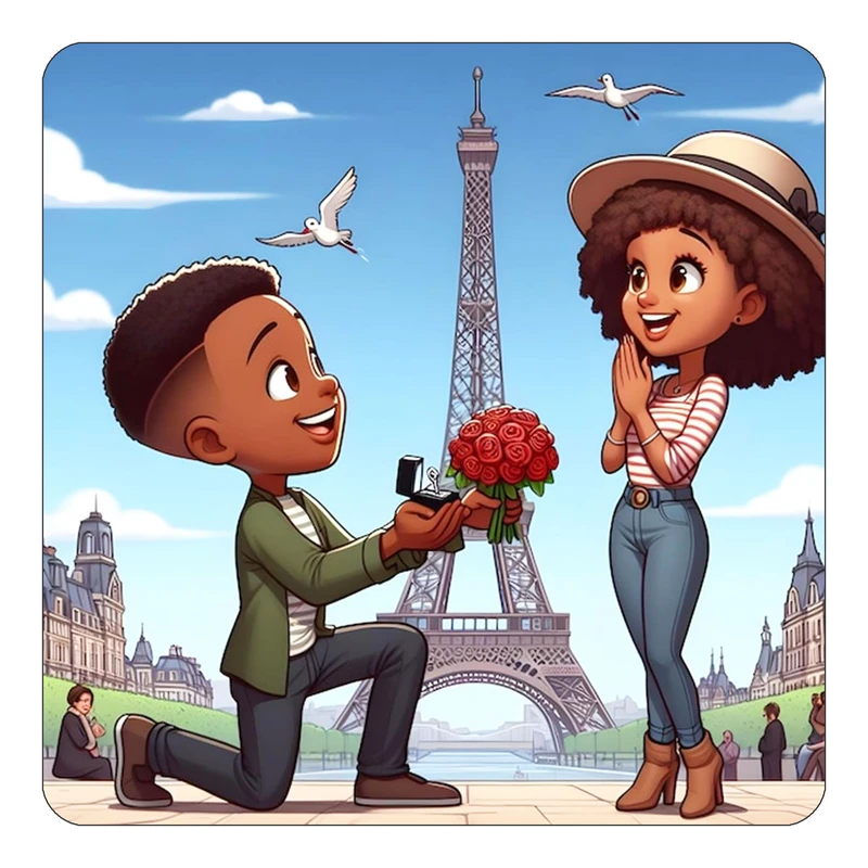 مگنت کاکتی طرح پاریس Paris مدل mp56066