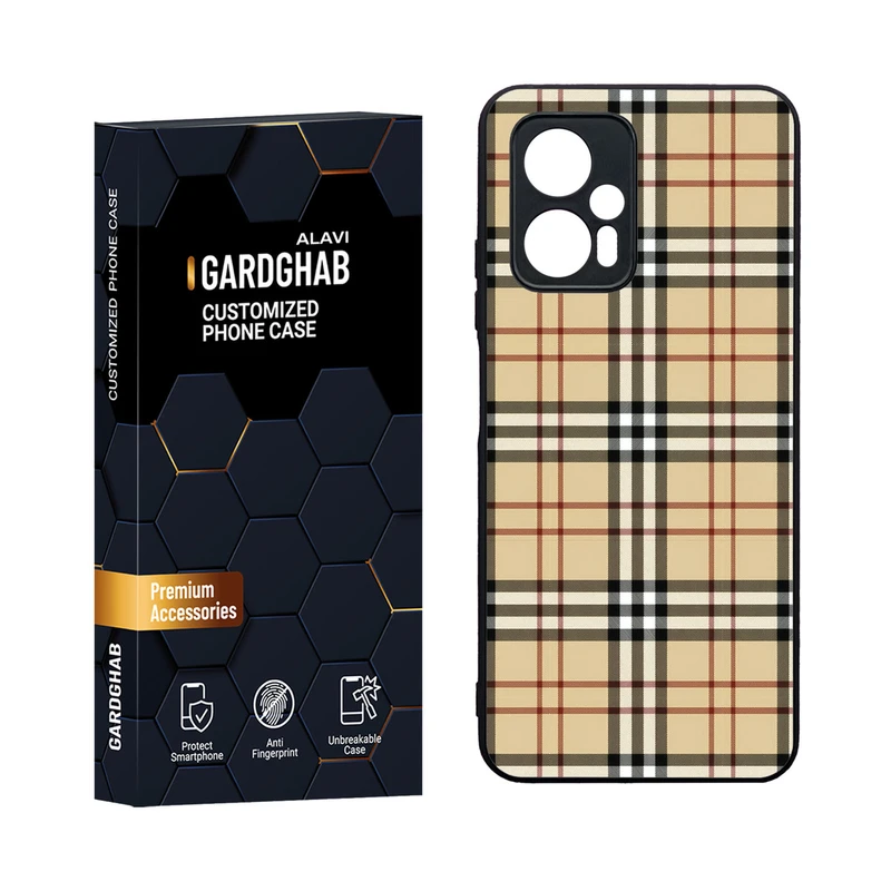کاور گارد قاب مدل دورژله ای پشت گلس ساده مناسب برای گوشی موبایل شیائومی Poco X4 GT / Redmi Note 11t Pro 5G