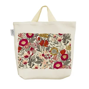 ساک خرید خندالو مدل گل گلی کد 3302