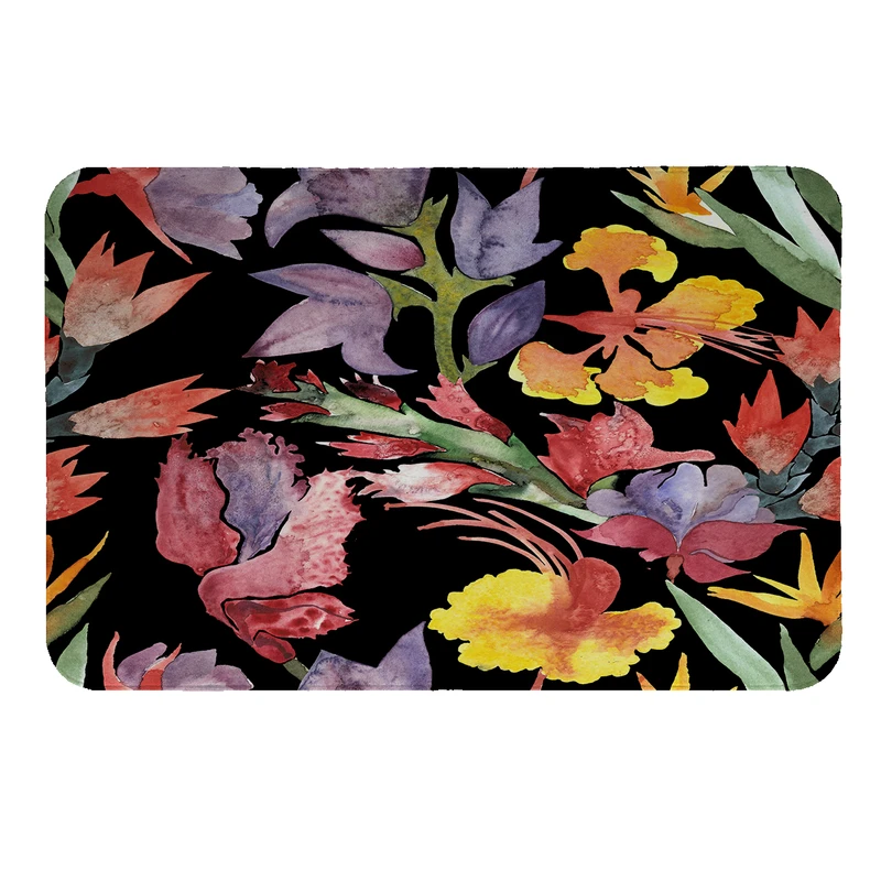  پادری طرح گل کد 5435 سایز 110 × 80 سانتی‌متر