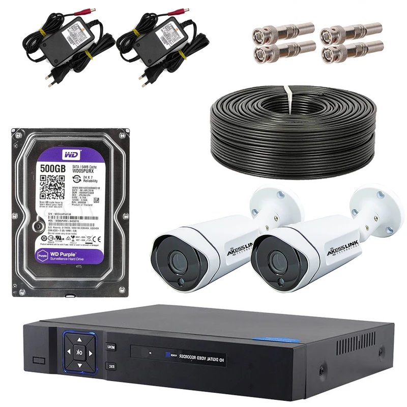 سیستم امنیتی مدل  AHD KIT 0202