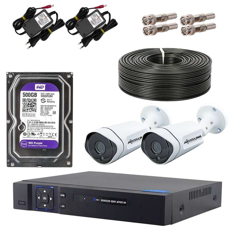 سیستم امنیتی مدل AHD KIT 0202 سیستم امنیتی مدل AHD KIT 0202
