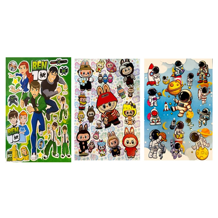 برچسب مدل فانتزی کد 5589 بسته 3 عددی