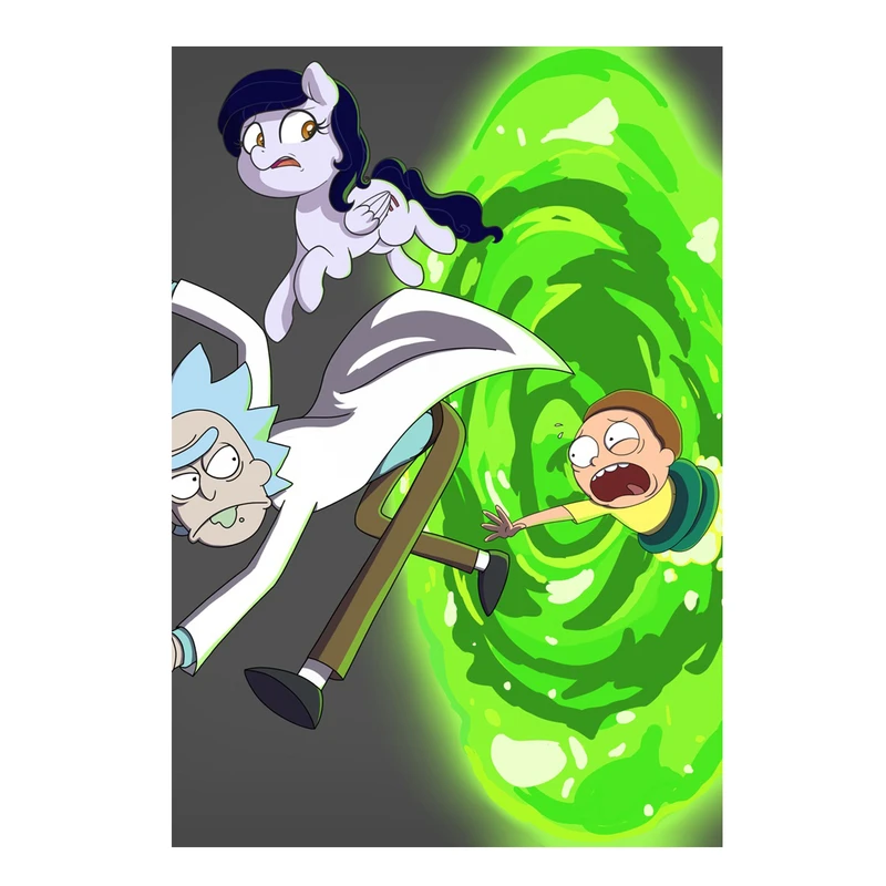 پوستر مدل ریک و مورتی Rick and Morty کد 2283