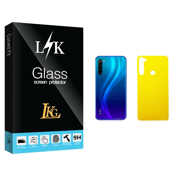 محافظ پشت گوشی ال کا جی مدل LK Glass مناسب برای گوشی موبایل شیائومی Redmi Note 8