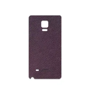 MAHOOT Purple-Leather Cover Sticker for Samsung Galaxy Note Edge