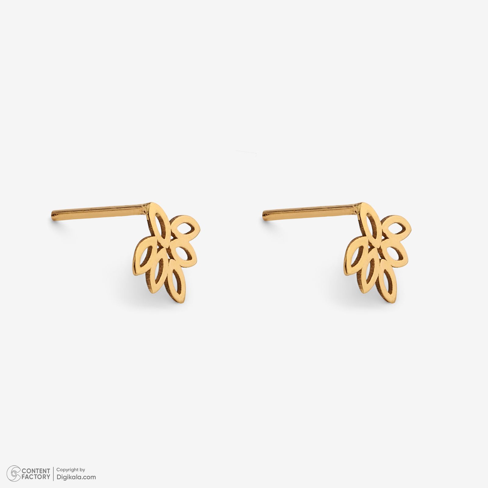 نیم ست طلا 18 عیار زنانه سایا گلد مدل گلبرگ ns13 -  - 8