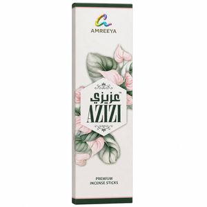 عود دستساز آمریا مدل عزیزی azizi رایحه ادکلن بسته 25 عددی
