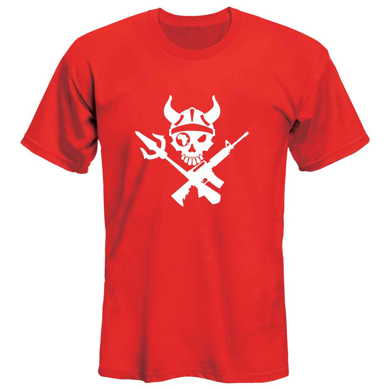 تی شرت آستین کوتاه زنانه طرح اسکلت مدل 36096