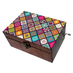 جعبه موزیکال مدل سنتی کد B342 