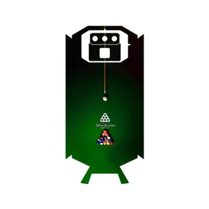 MAHOOT Pool Billiards Pro Cover Sticker for Doogee S70