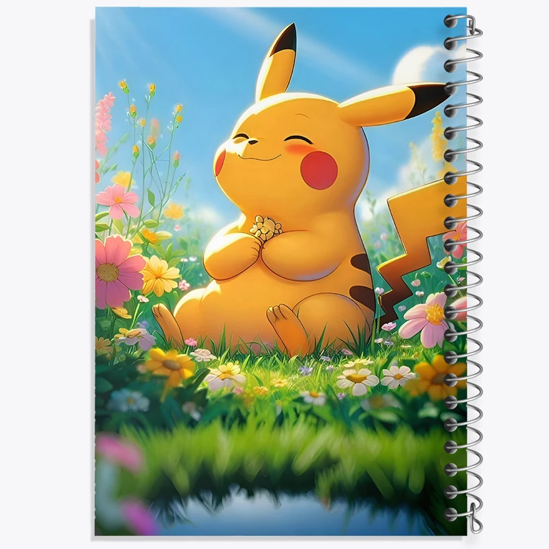 دفتر مشق 100 برگ خندالو طرح انیمه پوکمون کد N2855