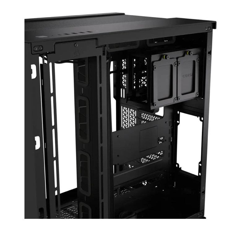 کیس کامپیوتر کورسیر مدل 6500D AIRFLOW RGB Dual Chamber BK