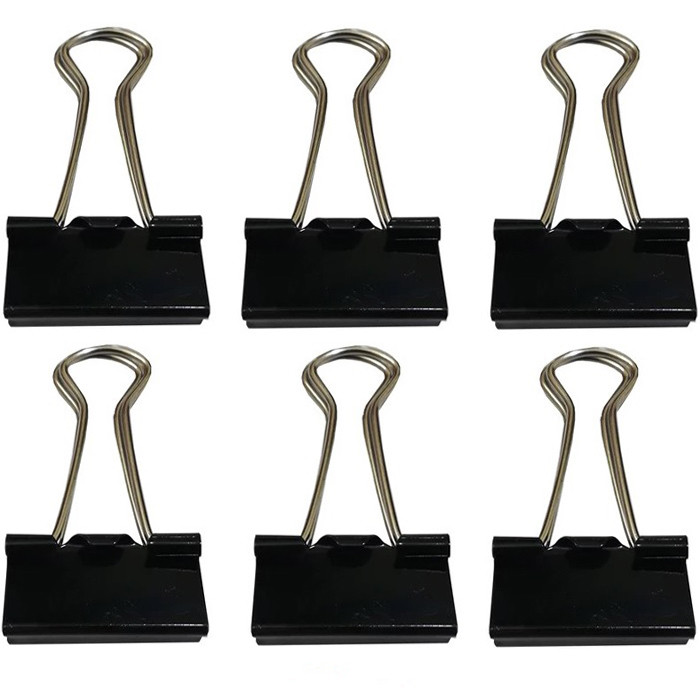 گیره کاغذ مدل دوبل بسته 6 عددی