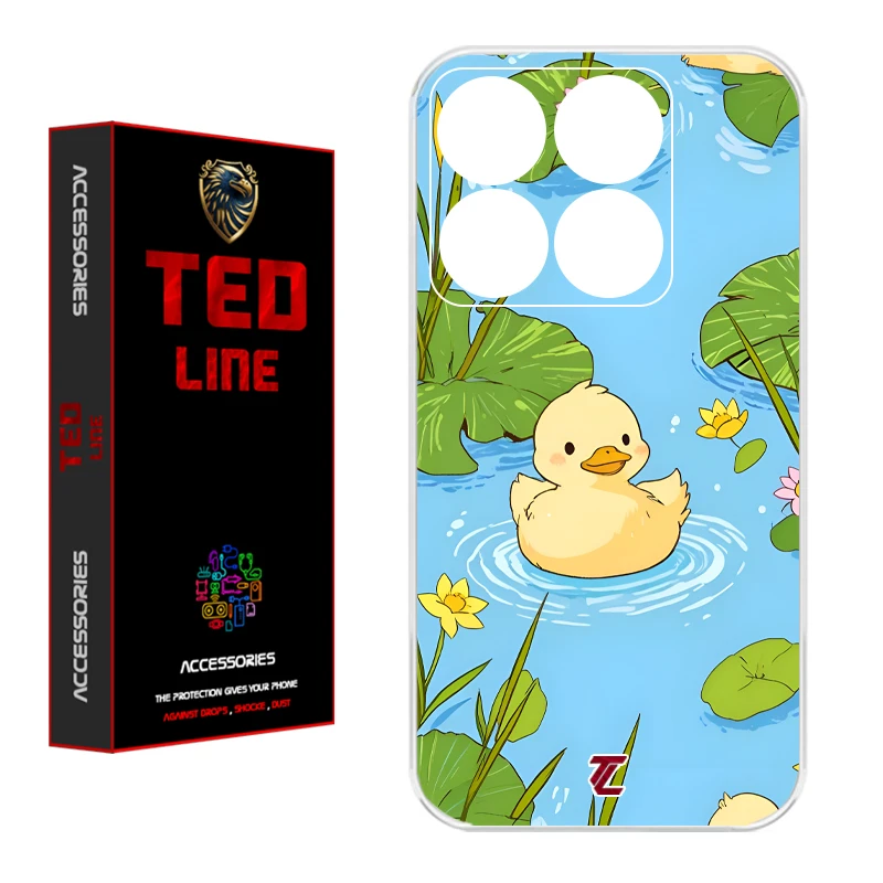 کاور تدلاین طرح اردک کد 1183 مناسب برای گوشی موبایل شیائومی Mi 14T / 14T Pro