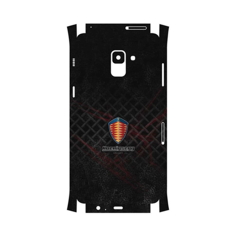 برچسب پوششی ماهوت مدل Koenigsegg Automotive AB-FullSkin مناسب برای گوشی موبایل سامسونگ Galaxy A8 Plus 2018