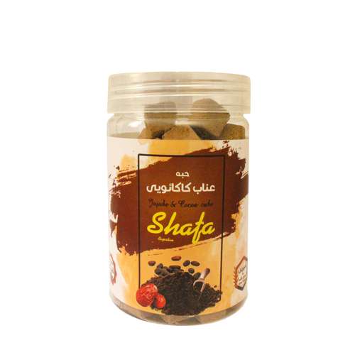 قند رژیمی عناب کاکائویی شفاء بجستان - 130 گرم