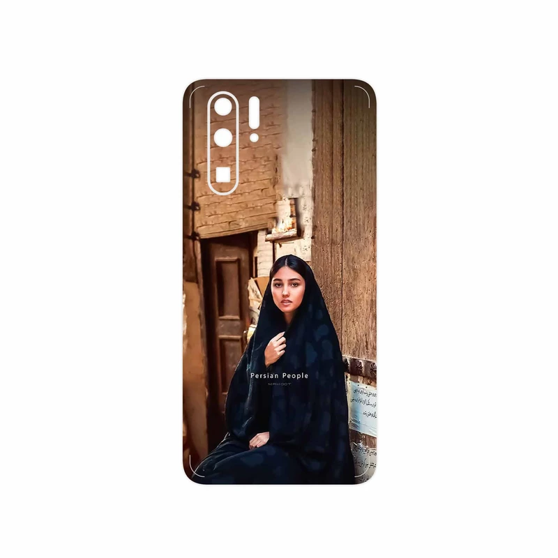 برچسب پوششی ماهوت مدل Portrait of an Iranian Woman مناسب برای گوشی موبایل هوآوی P30 Pro
