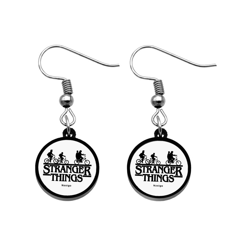 گوشواره زنانه ناکسیگو مدل شب تاب طرح Stranger Things کد ES7334