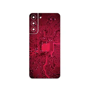 MAHOOT Red-Printed-Circuit-Board Cover Sticker for Samsung Galaxy S22 Plus 5G