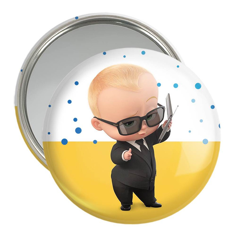 آینه جیبی خندالو مدل بچه رئیس Boss Baby کد 12521 آینه جیبی خندالو مدل بچه رئیس Boss Baby کد 12521
