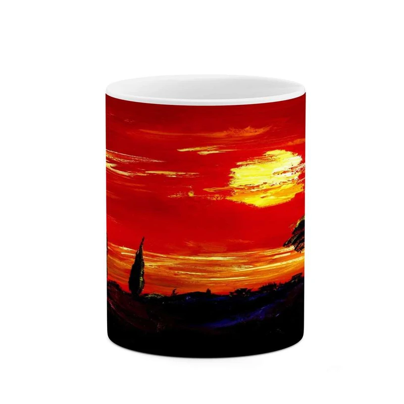 ماگ کاکتی مدل نقاشی کد mgh13516