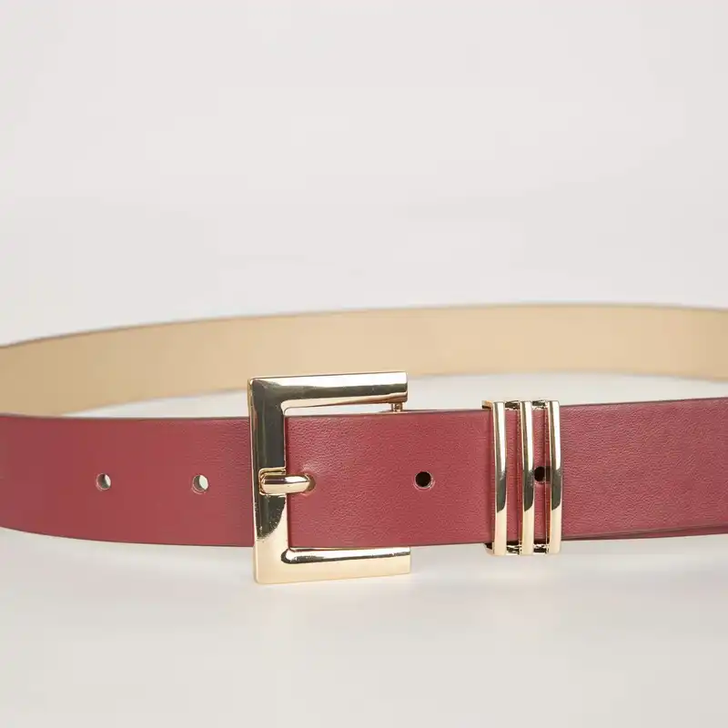 کمربند زنانه دفکتو مدل چرم Factor