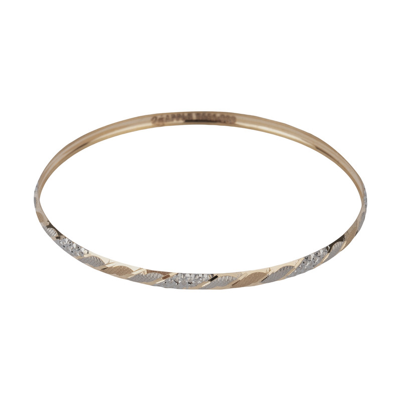 النگو طلا 18 عیار زنانه مدل AL42-W-2