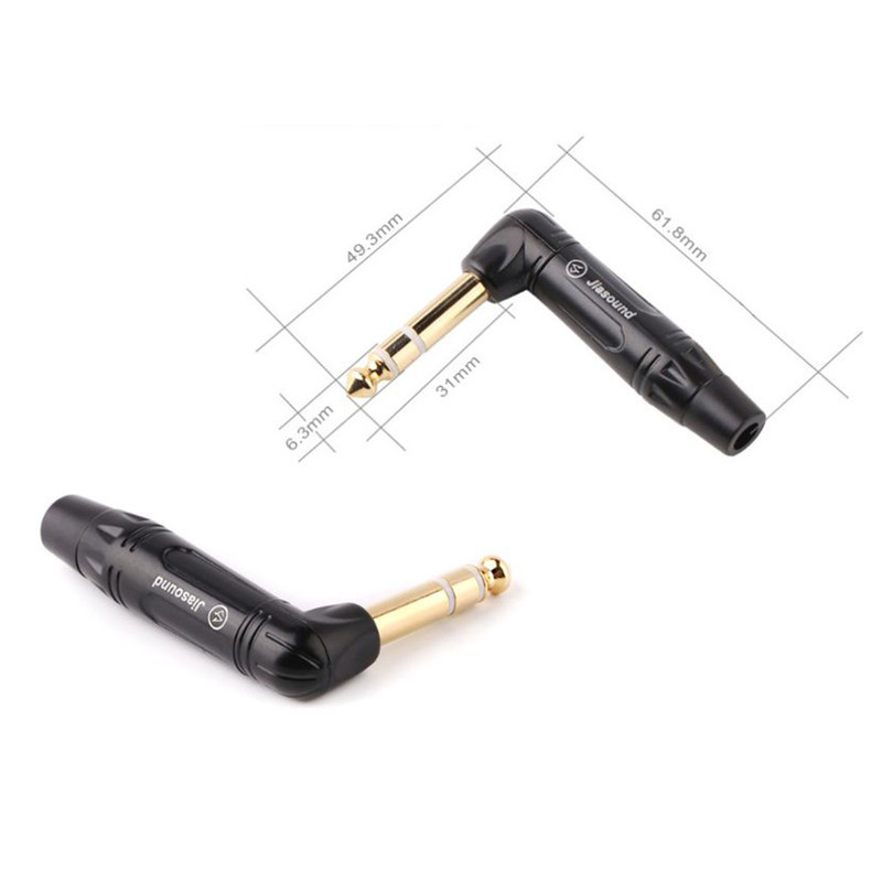 فیش بنون جیاسوند مدل 6.35mm-90.Degree-Stereo