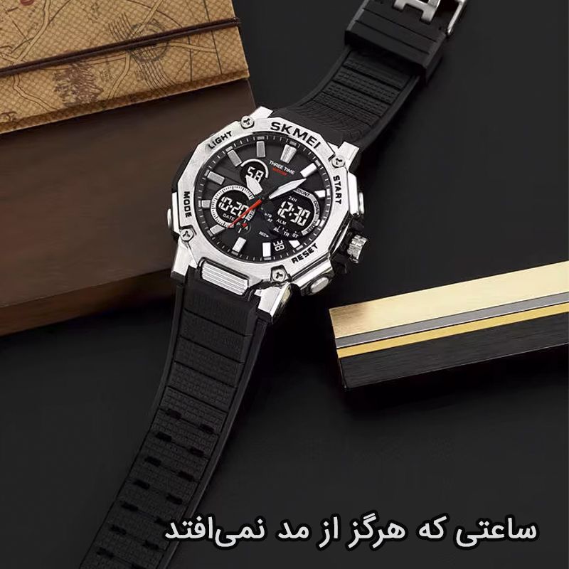 ساعت مچی عقربه‌ای مردانه اسکمی مدل 2219 SIBK -  - 3