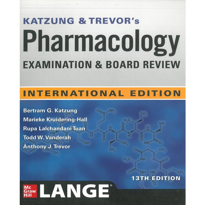 کتاب Katzung & Trevors Pharmacology Examination and Board Review اثرAnthony J. Trevor and Bertram G. Katzung انتشارات مک گرو هیل