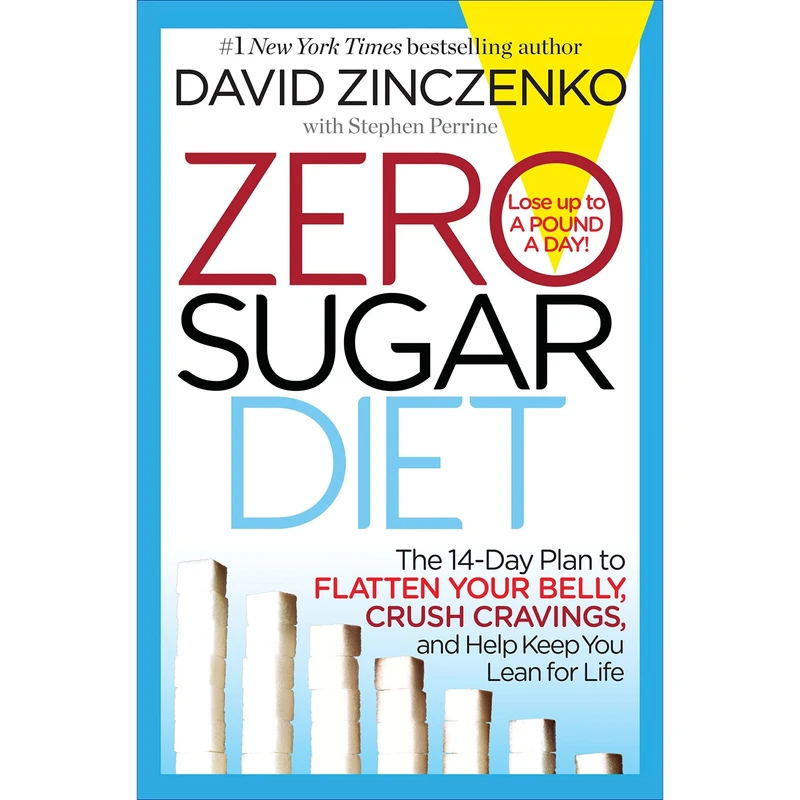کتاب Zero Sugar Diet اثر David Zinczenko and Stephen Perrine انتشارات Random House, Inc