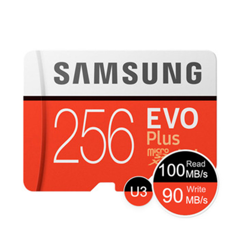 کارت حافظه microSDXC مدل Evo کلاس 10 استاندارد UHS-I U3 سرعت 100MBps ظرفیت 256 گیگابایت به همراه آداپتور SD
