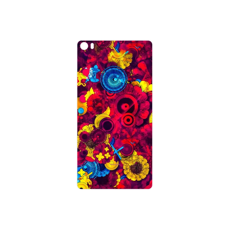 برچسب پوششی ماهوت مدل Vector Flower Garden Digital Art مناسب برای گوشی موبایل هوآوی P8 Max