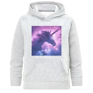 هودی زنانه طرح یونیکورن مدل H572