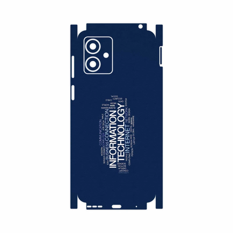 برچسب پوششی ماهوت مدل IT Science-FullSkin مناسب برای گوشی موبایل موتورولا Moto G14