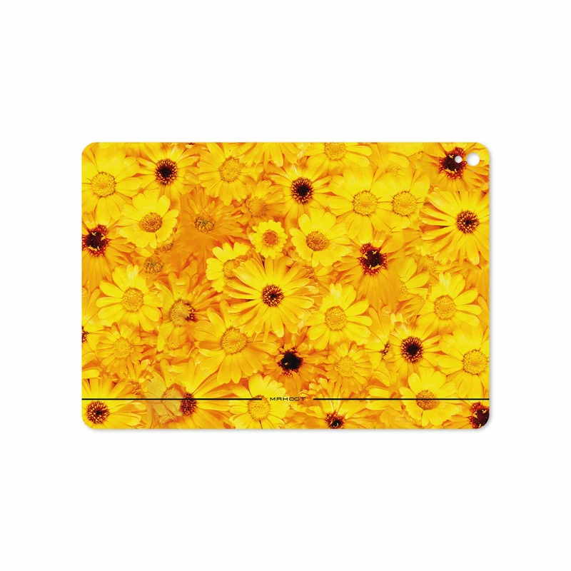 برچسب پوششی ماهوت مدل Yellow-Flower مناسب برای تبلت اپل iPad Pro 9.7 2016 A1674