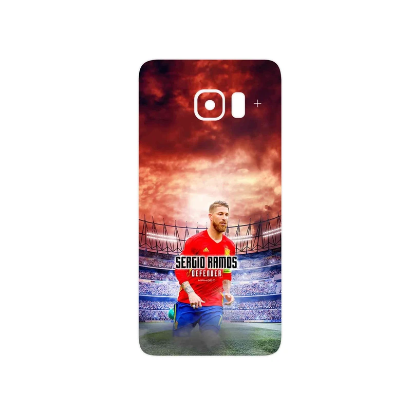 برچسب پوششی ماهوت مدل Sergio Ramos مناسب برای گوشی موبایل سامسونگ Galaxy S6 Edge Plus