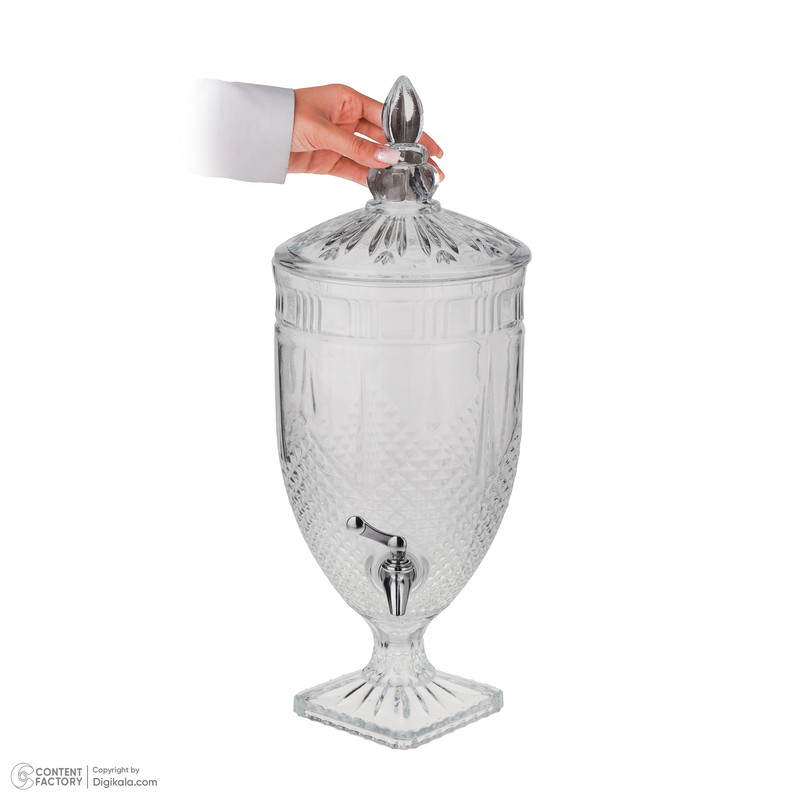 کلمن مدل شیشه ای کد 2327 گنجایش 5 لیتر