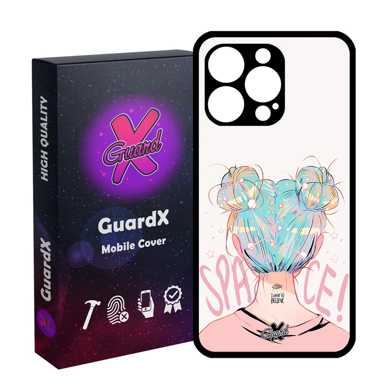 کاور گارد ایکس طرح دختر مدل Glass10198 مناسب برای گوشی موبایل اپل iPhone 13 Pro